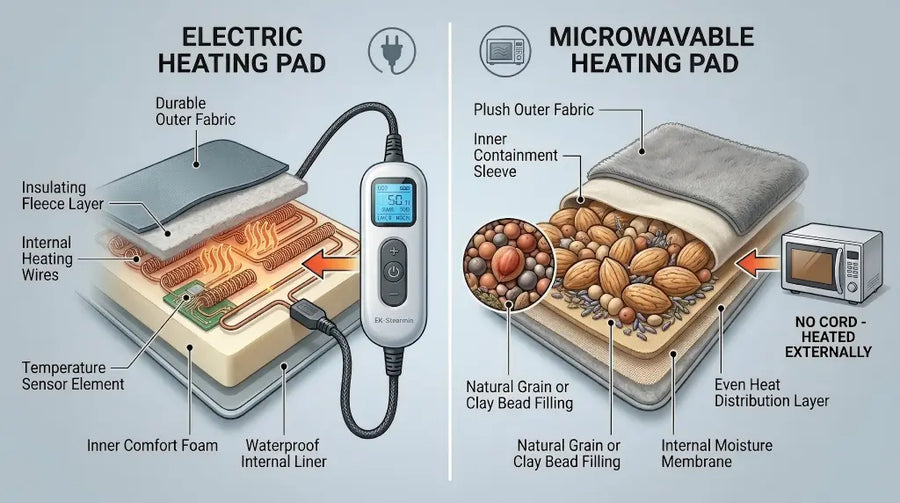 Electric vs. Microwavable Heating Pads: Which Is Right for Your Pain?