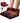 Comfytemp red light therapy foot massager with feet inserted showing bone structure visualization and power cord.