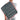 Man using a grey heating pad for shoulder and back pain relief.