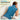 Woman using an extra large heating pad for neck, shoulder, and back pain relief.