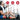Man drinking water with electric heating pad on knee for fast recovery and pain relief.