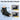 Foot massager sizing chart with metric measurements and fit for UK shoe sizes 6 to 10.