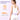 Woman wearing a purple heating pad with 30-minute auto-off and 5000mAh battery life info.