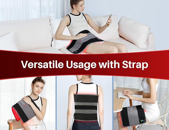 Comfytemp Large Red Light Therapy Pad for Body, 24"x12"