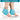 Universal fit blue ankle ice packs fitting circumferences up to 11 and 12.6 inches.