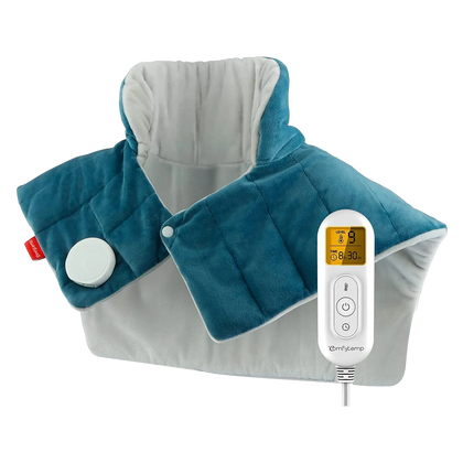 K9015-Comfytemp Weighted Heating Pad For Neck & Shoulder