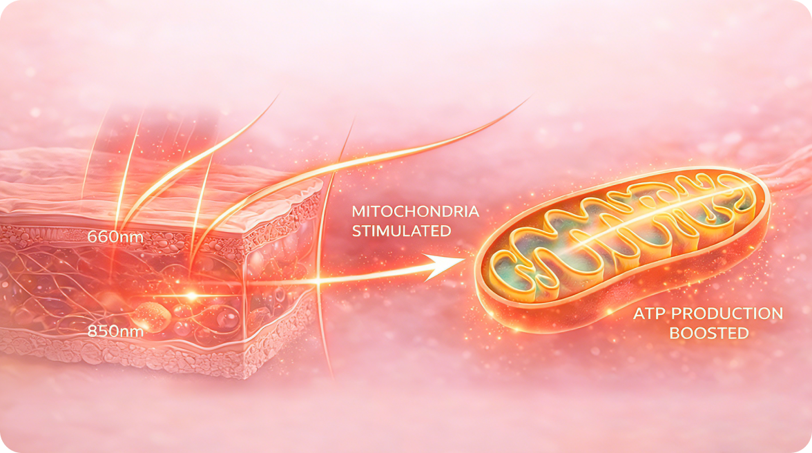 Red Light Therapy illustration