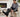 A man using a leg massager at home.