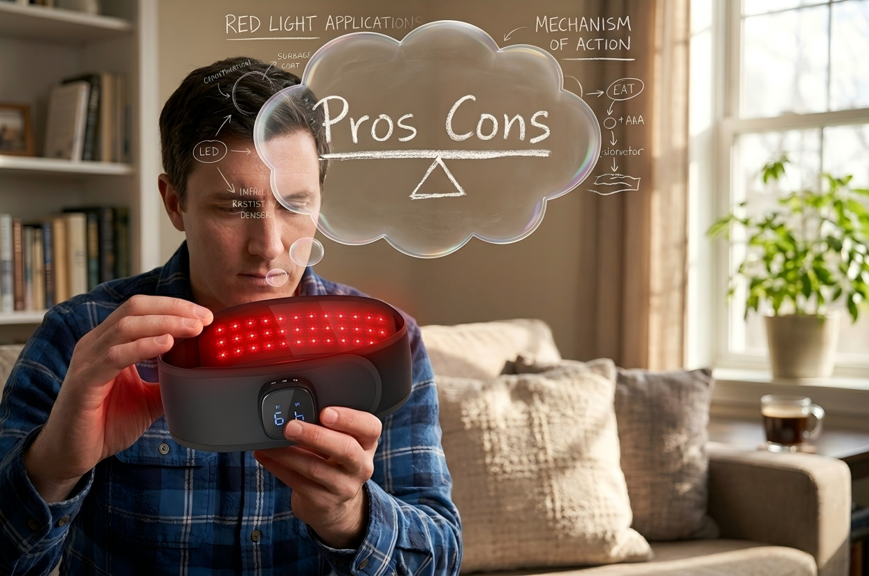 Red Light Therapy Pros and Cons: Benefits and Limitations - Comfytemp