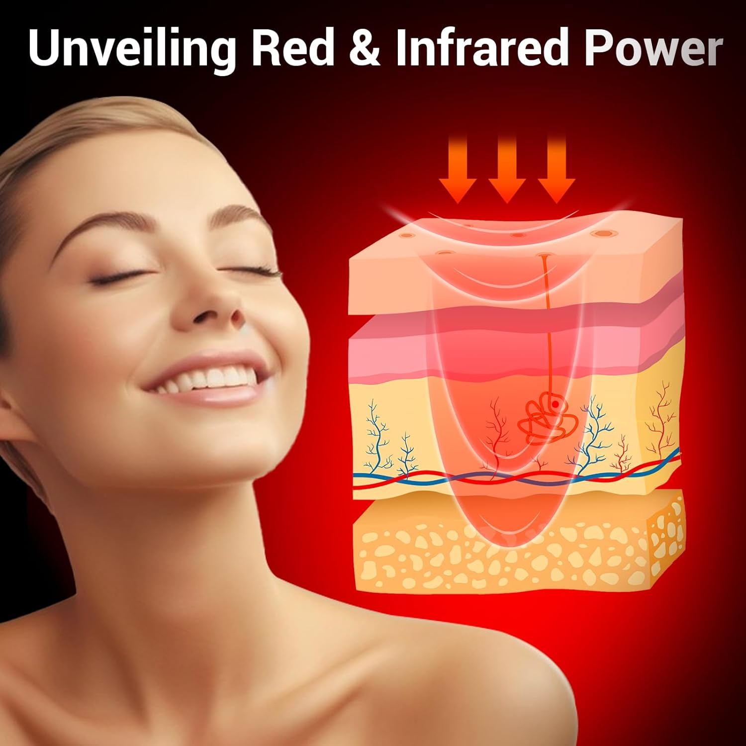 Comfytemp Red Light Therapy for Face