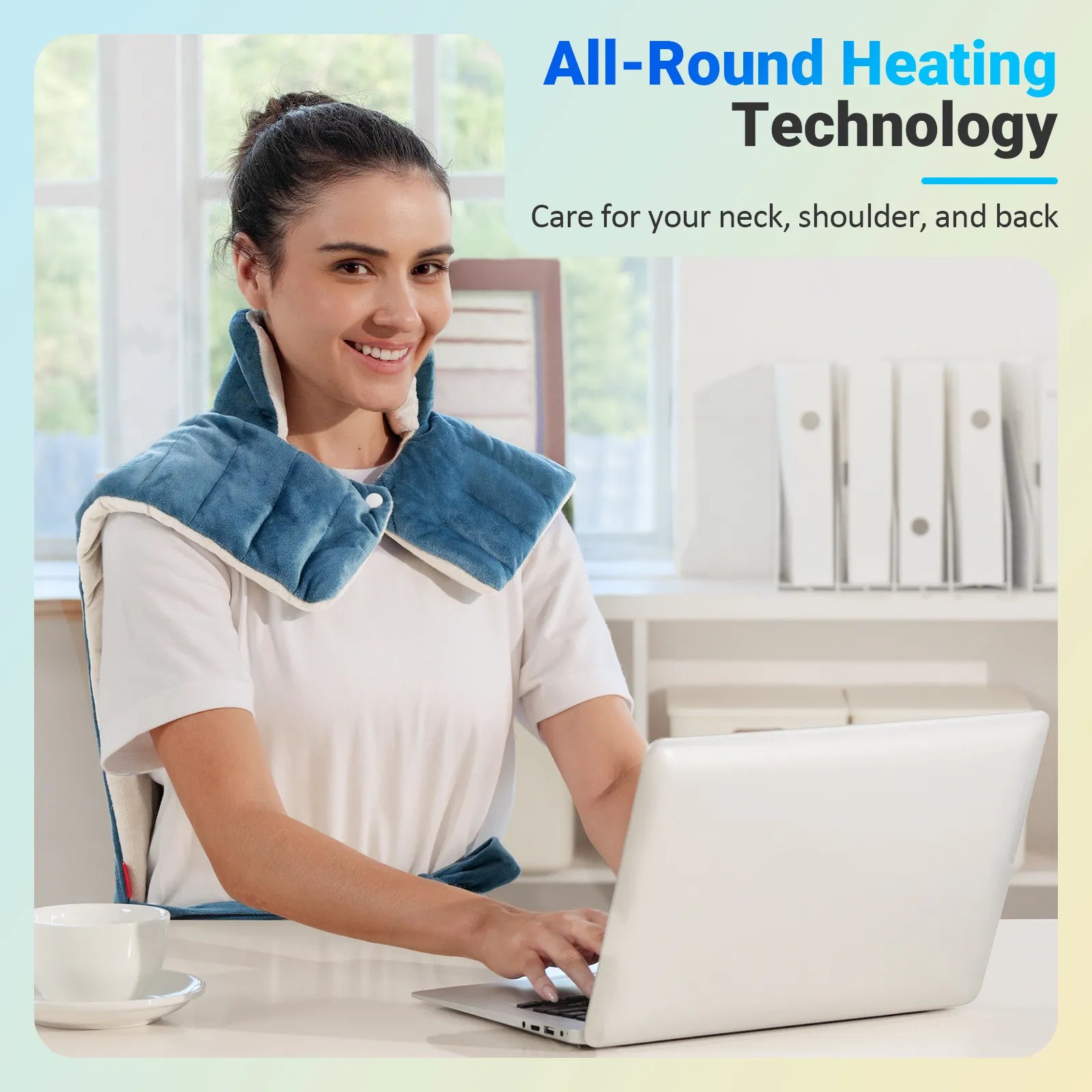 K9036-Comfytemp 22"x33" Weighted Heating Pad