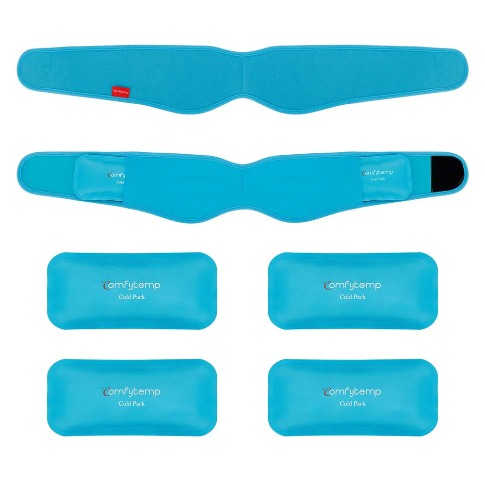 Jaw Ice Pack Wrap for Wisdom Teeth & Dental Pain - Comfytemp