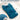 Comfytemp 22"x33" weighted heating pad in teal soft fabric with neck collar and adjustable straps, showing dimensions and plush lining detail.