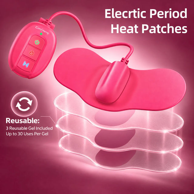 First‑of‑Its‑Kind Electric‑Heat Combined Ultra‑Thin Portable Menstrual Heating Patch