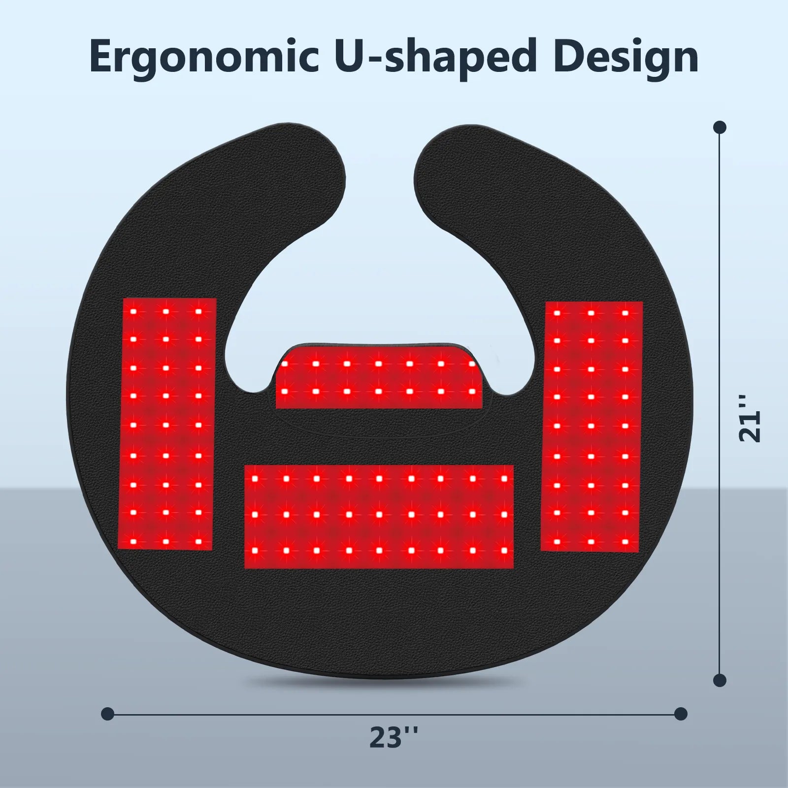 K4015-Comfytemp Neck Shoulder Cordless Red Light Therapy Pad