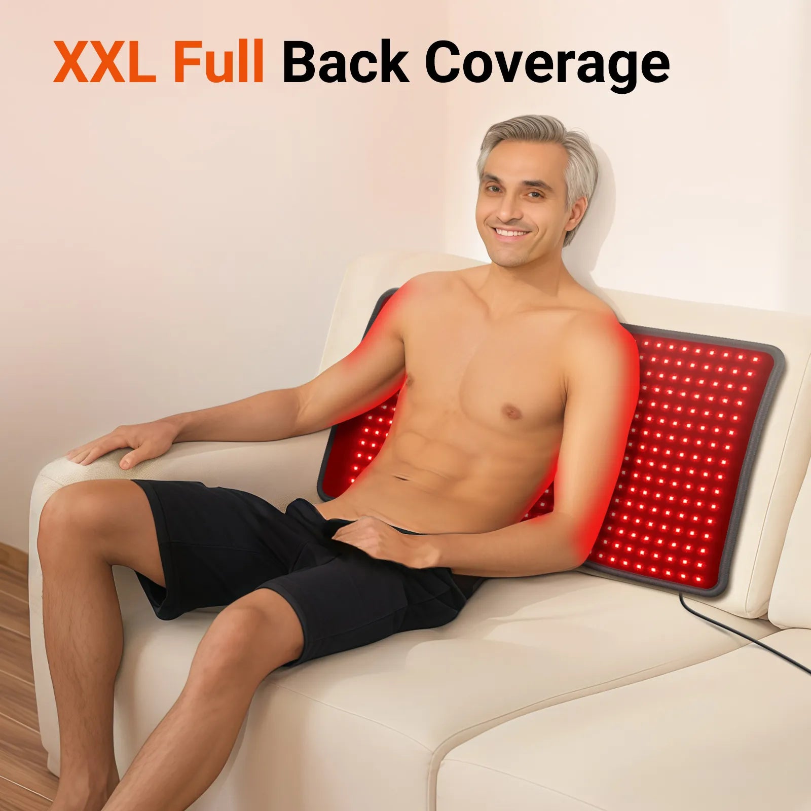 K4044-Comfytemp 33'' x 17'' Red Light Therapy Mat
