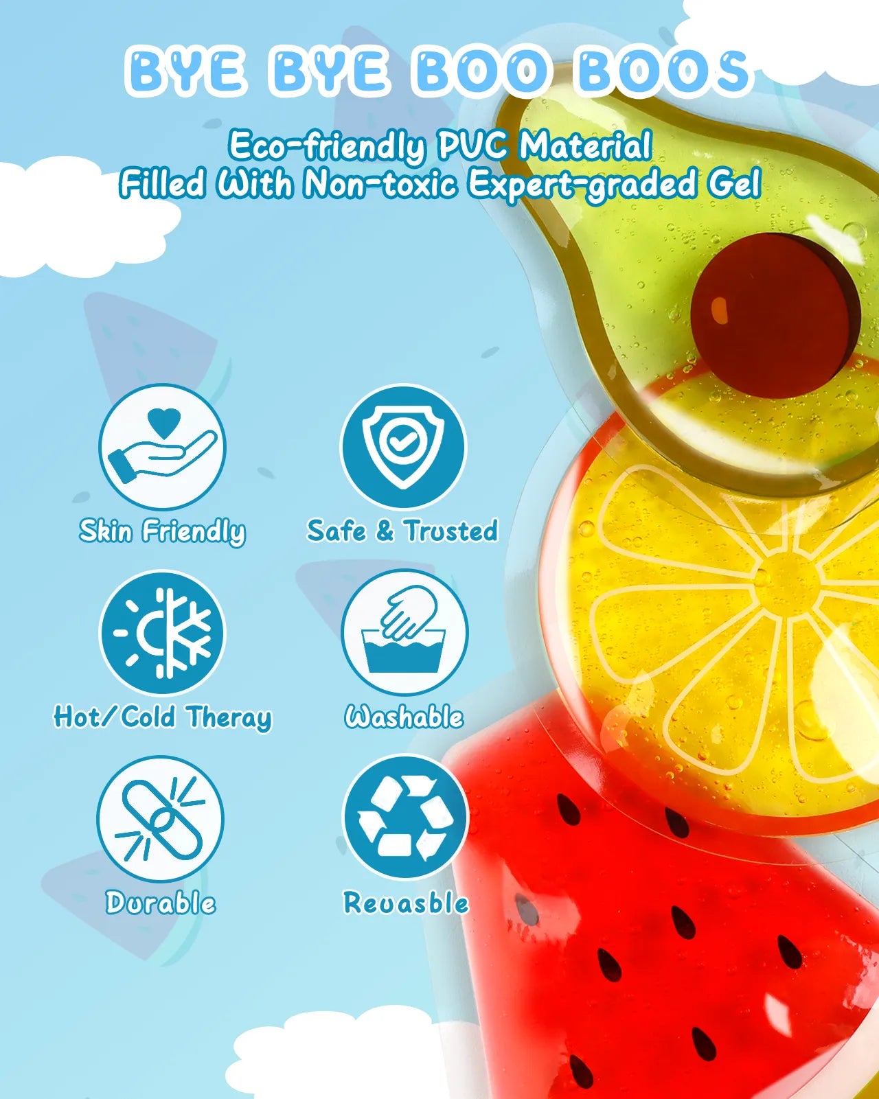 K9125-Comfytemp Kids Ice Packs