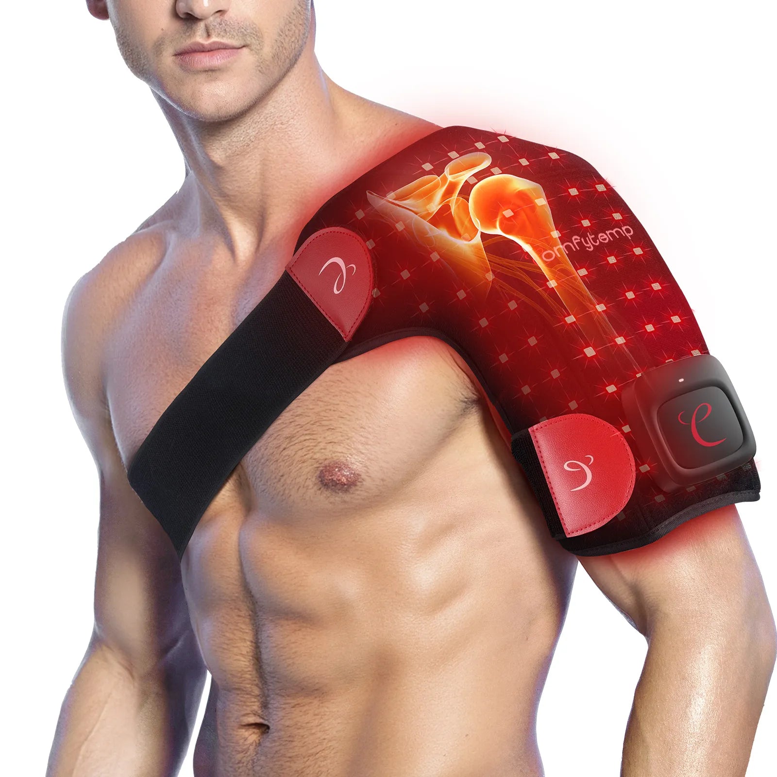 K4025-Comfytemp Shoulder Cordless Red Light Therapy