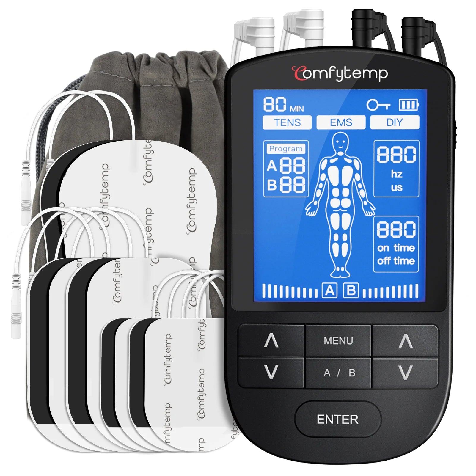 K6106-Comfytemp 4 Outputs TENS Unit