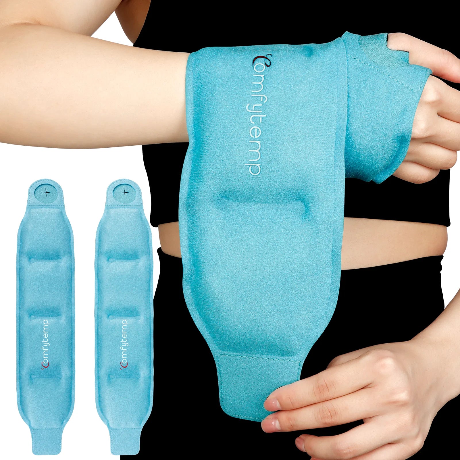 K9127-Comfytemp Wrist Ice Pack Wrap