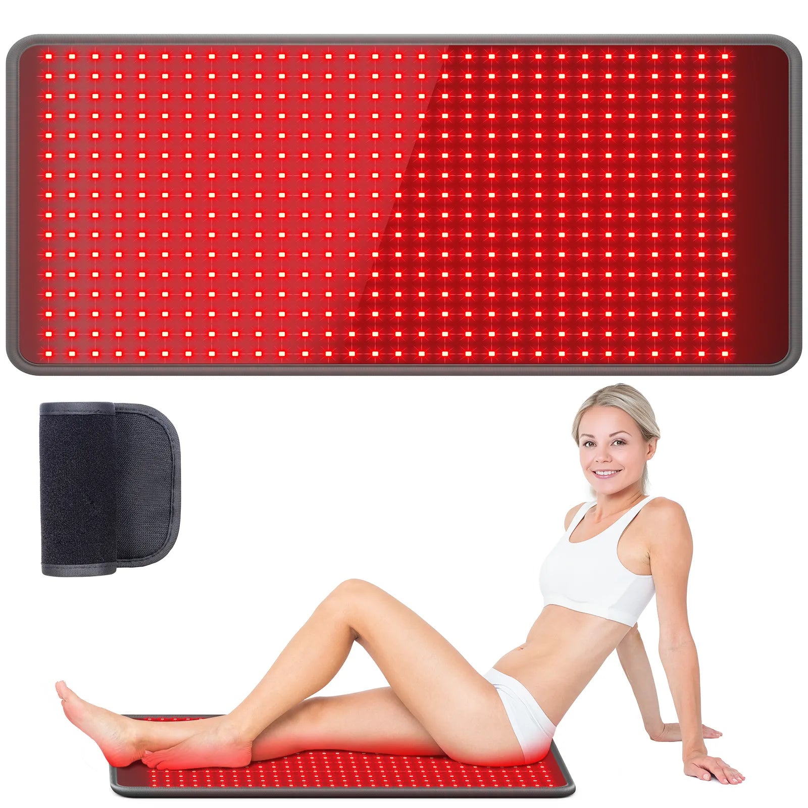 K4044-Comfytemp 33'' x 17'' Red Light Therapy Mat