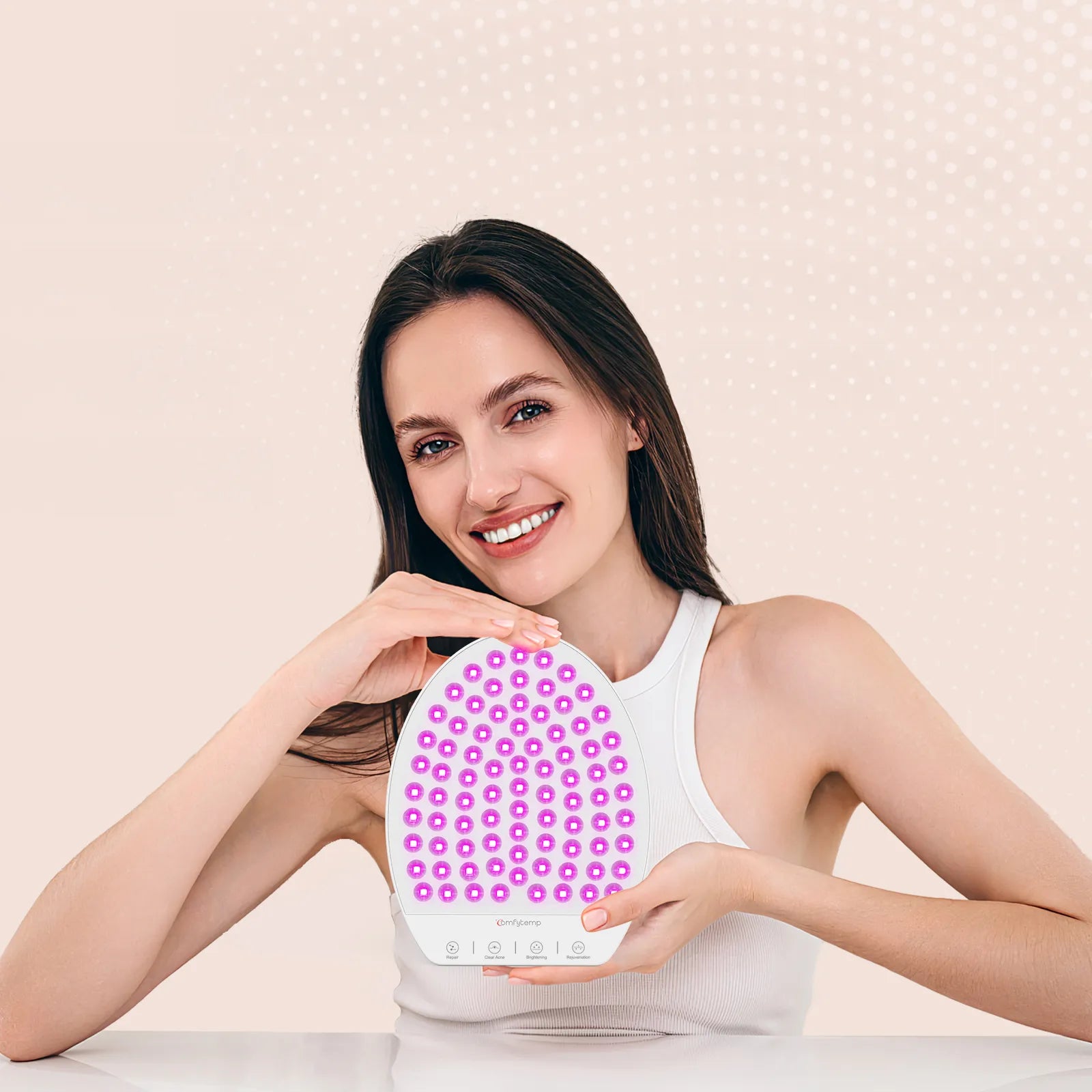 Lámpara de belleza facial de luz roja Comfytemp🔥