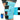 A close-up of a blue knee ice pack wrap with black adjustable straps secured around a leg.
