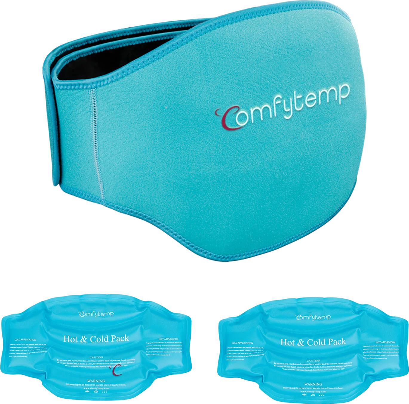 K9107-Comfytemp Back Ice Pack Wrap