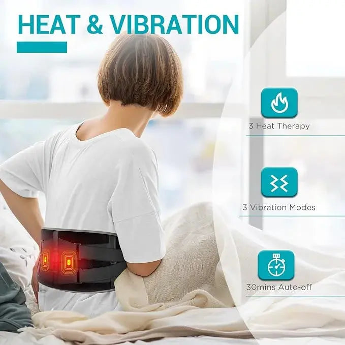 Cordless Heating Pad with Vibration Massage Relief - Comfytemp Cordless Heating Pad with Vibration Massage Relief - Comfytemp