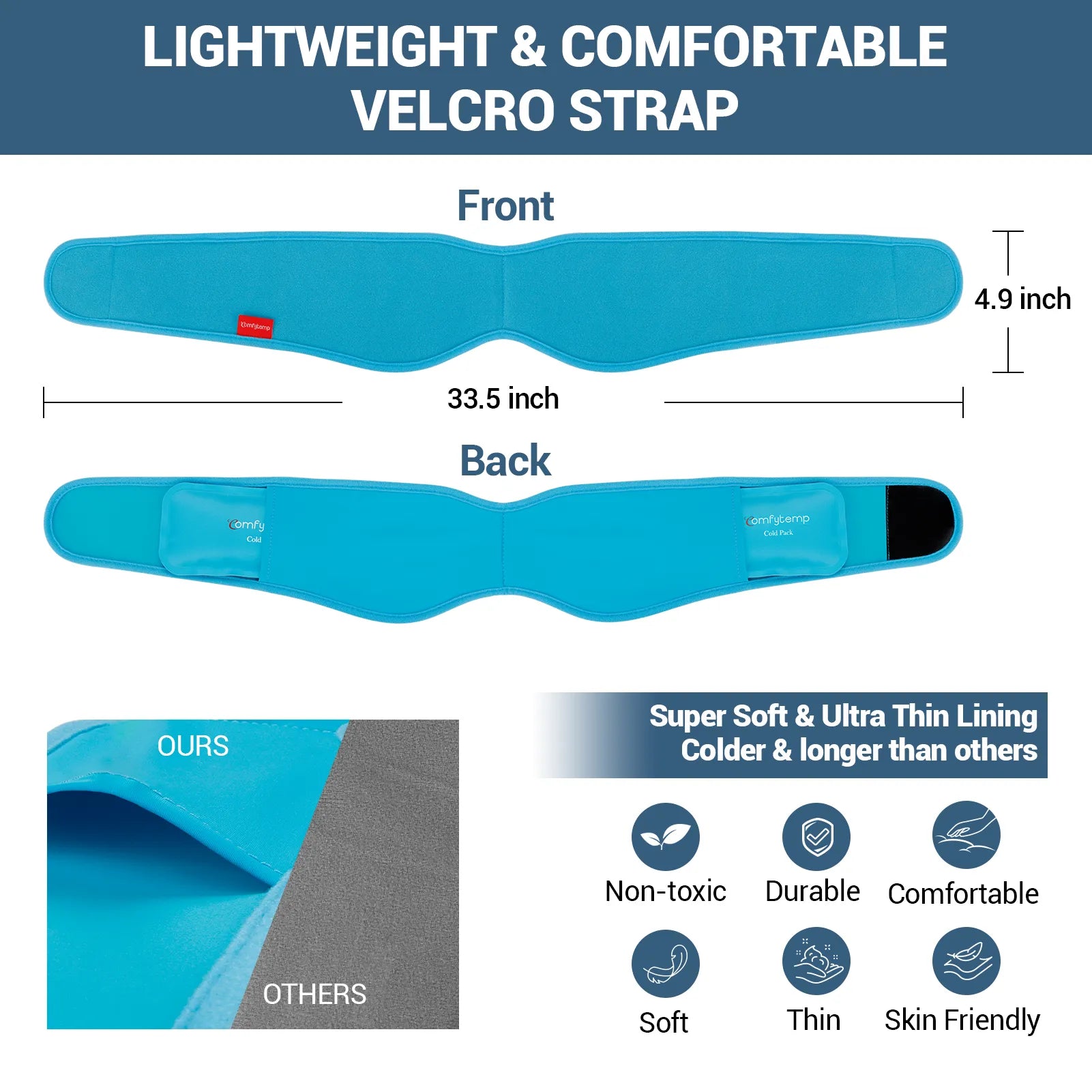 K9121-Comfytemp Wisdom Teeth Ice Pack Head Wrap