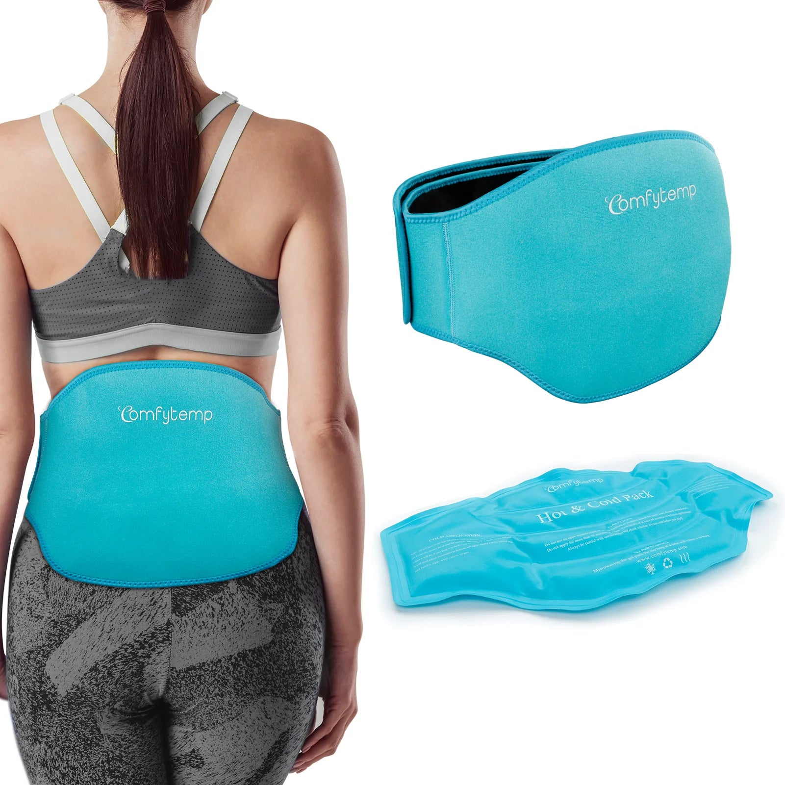 K9107-Comfytemp Back Ice Pack Wrap