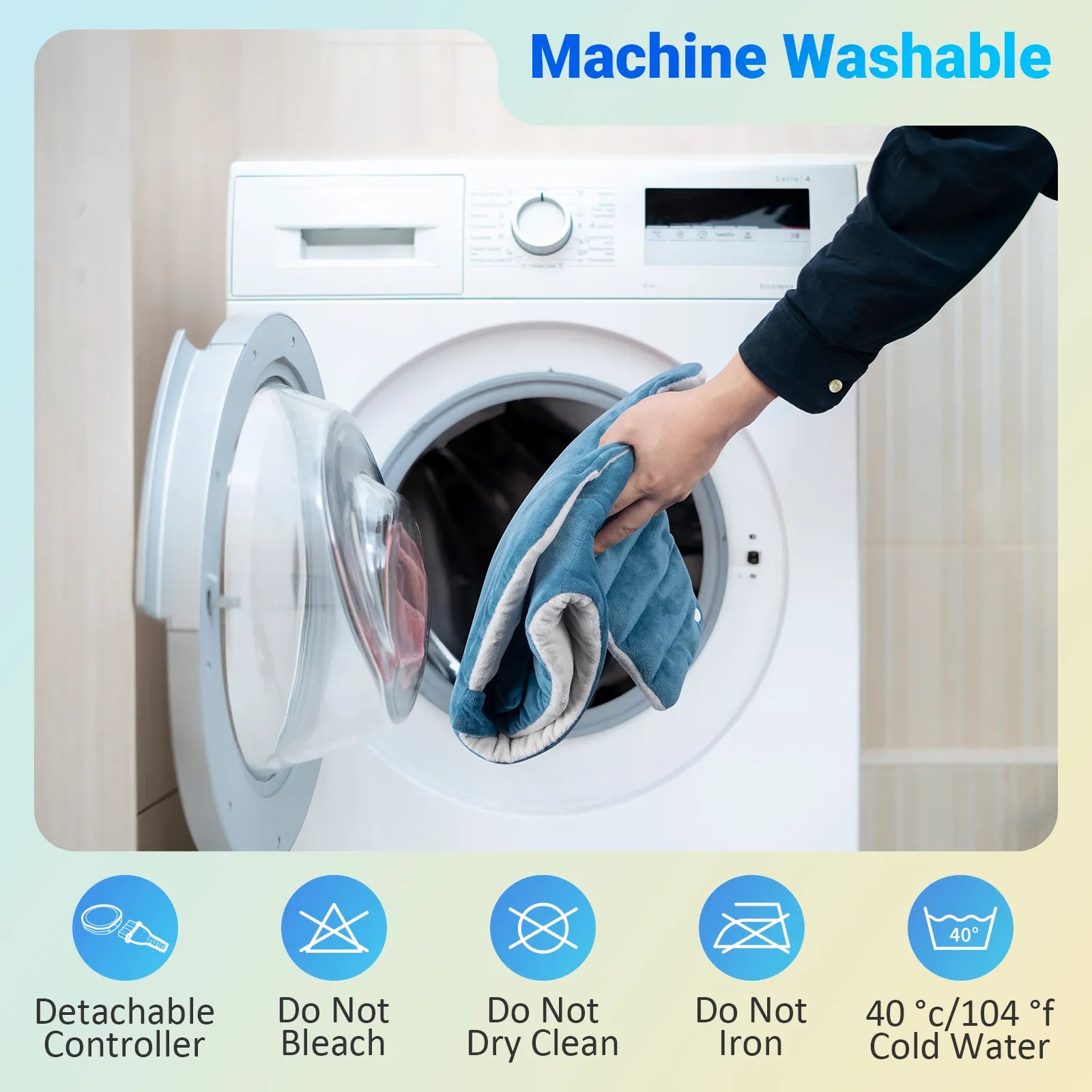 K9036-Comfytemp 22"x33" Weighted Heating Pad