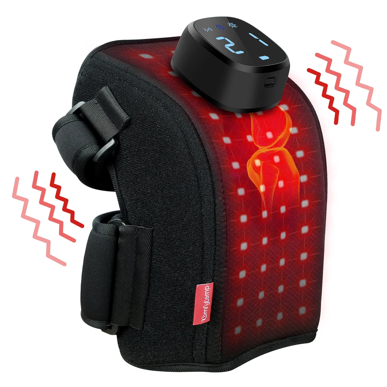 K4008-Comfytemp Knee Cordless Red Light Therapy