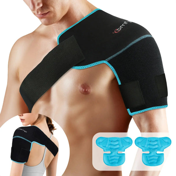 Comfytemp Shoulder Ice Pack Wrap Shoulder Brace-WM Comfytemp