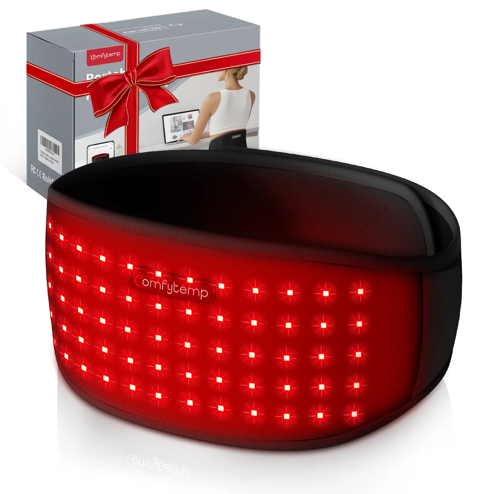 K4042-Comfytemp Cordless Red Light Therapy Belt for Body