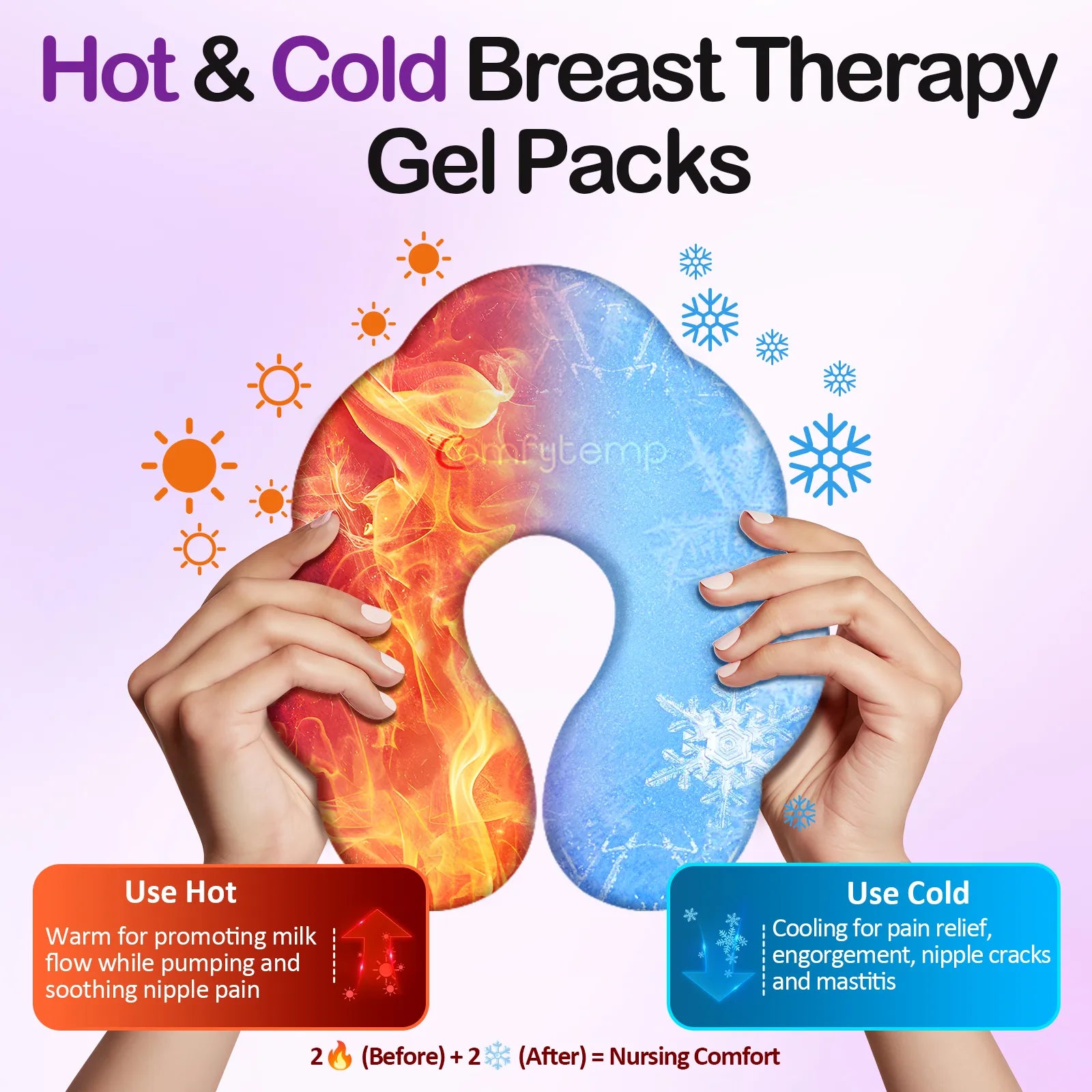 K9138-Comfytemp Breastfeeding Ice Packs