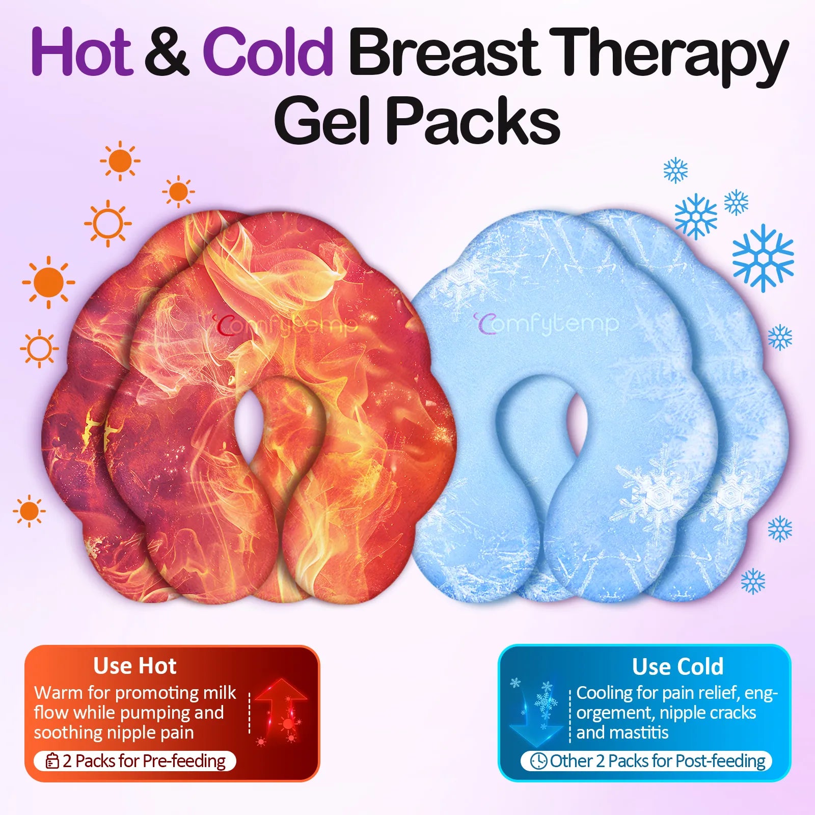 K9138-Comfytemp Breastfeeding Ice Packs