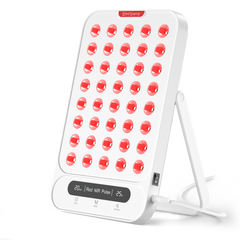 55W High Irradiance Red Light Panel, Lightweight Foldable Stand & App & Button Dual Control