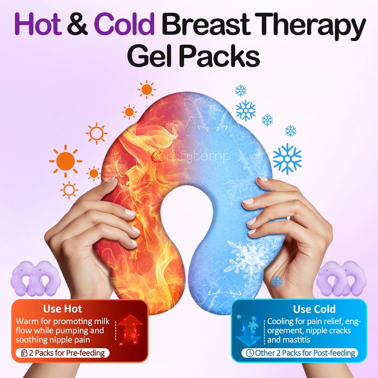 K9138-Comfytemp Breastfeeding Ice Packs