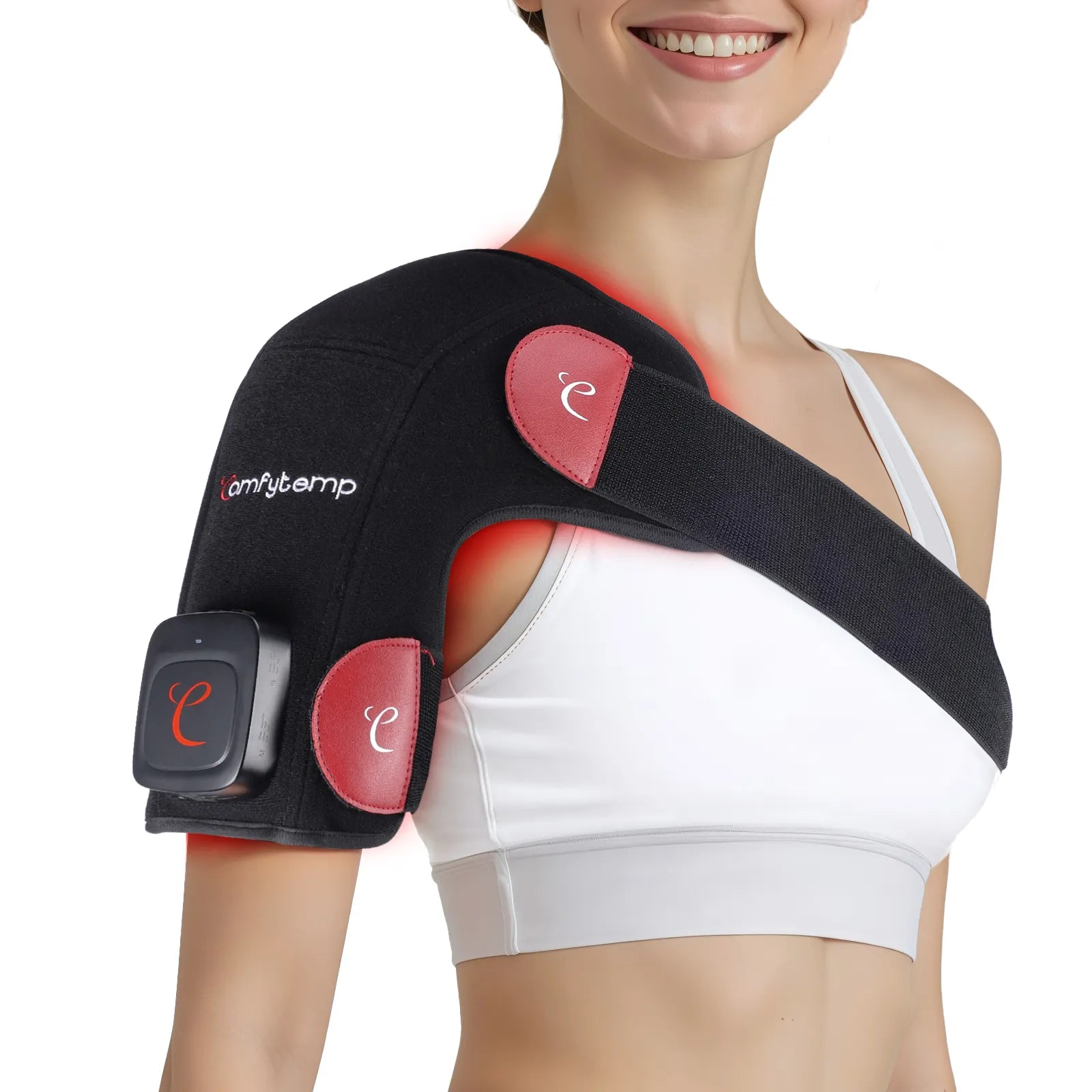 K4025-Comfytemp Shoulder Cordless Red Light Therapy
