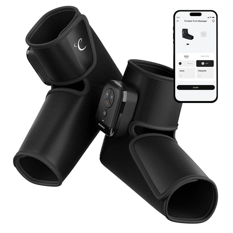 K1007-Comfytemp Portable Air Compression Foot Massager with Heat