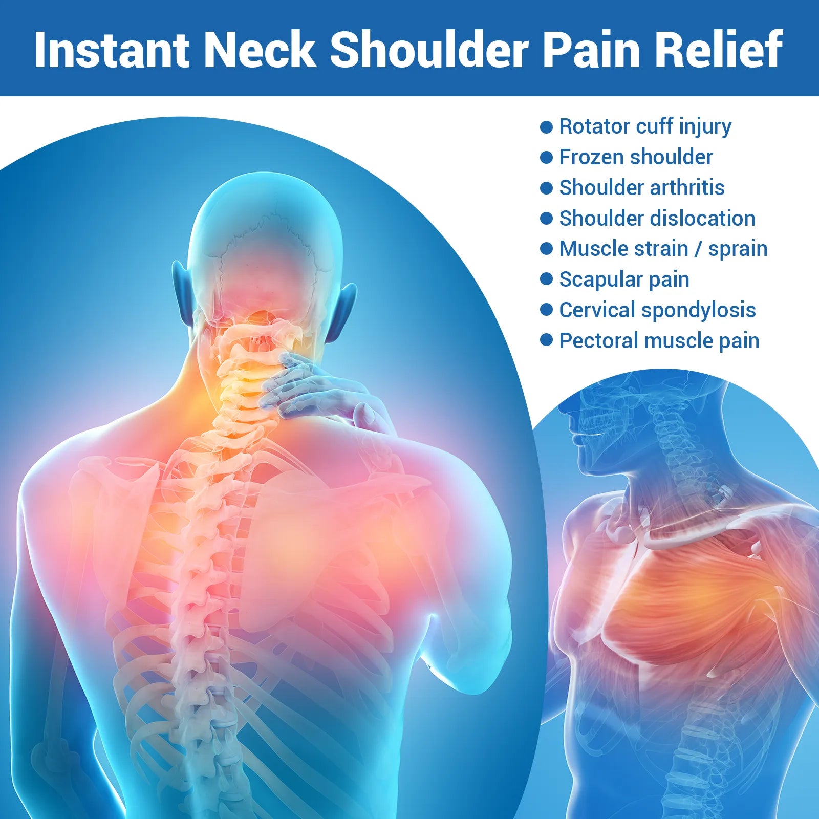 K9146-Comfytemp Large Neck Shoulders Ice Pack Wrap