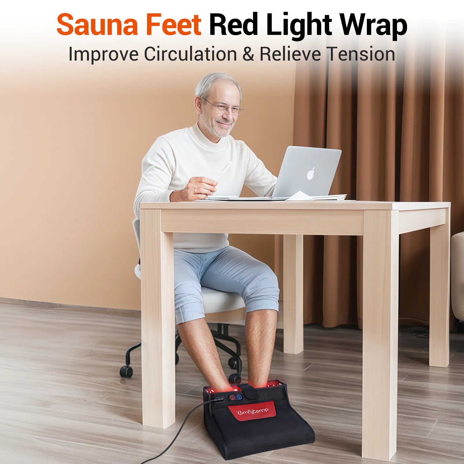 K4019-Comfytemp Feet Red Light Therapy