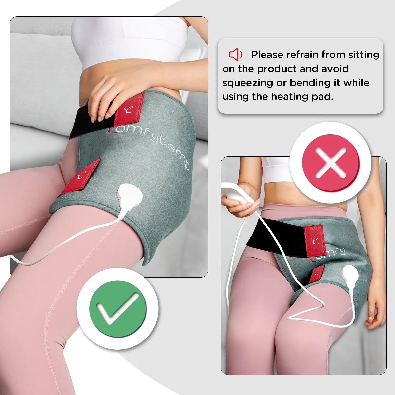 K9046-Comfytemp Hip Heating Pad