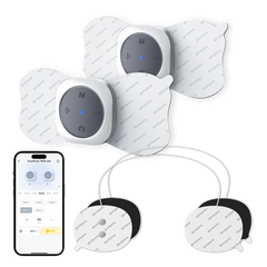 Wireless TENS Unit 30 Modes App Control Rechargeable-2Pack