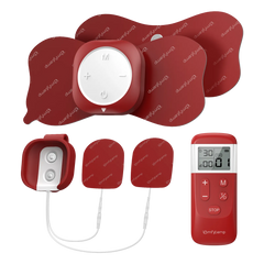 Wireless TENS Unit with Back Clip, Rechargeable Pain Relief Massager