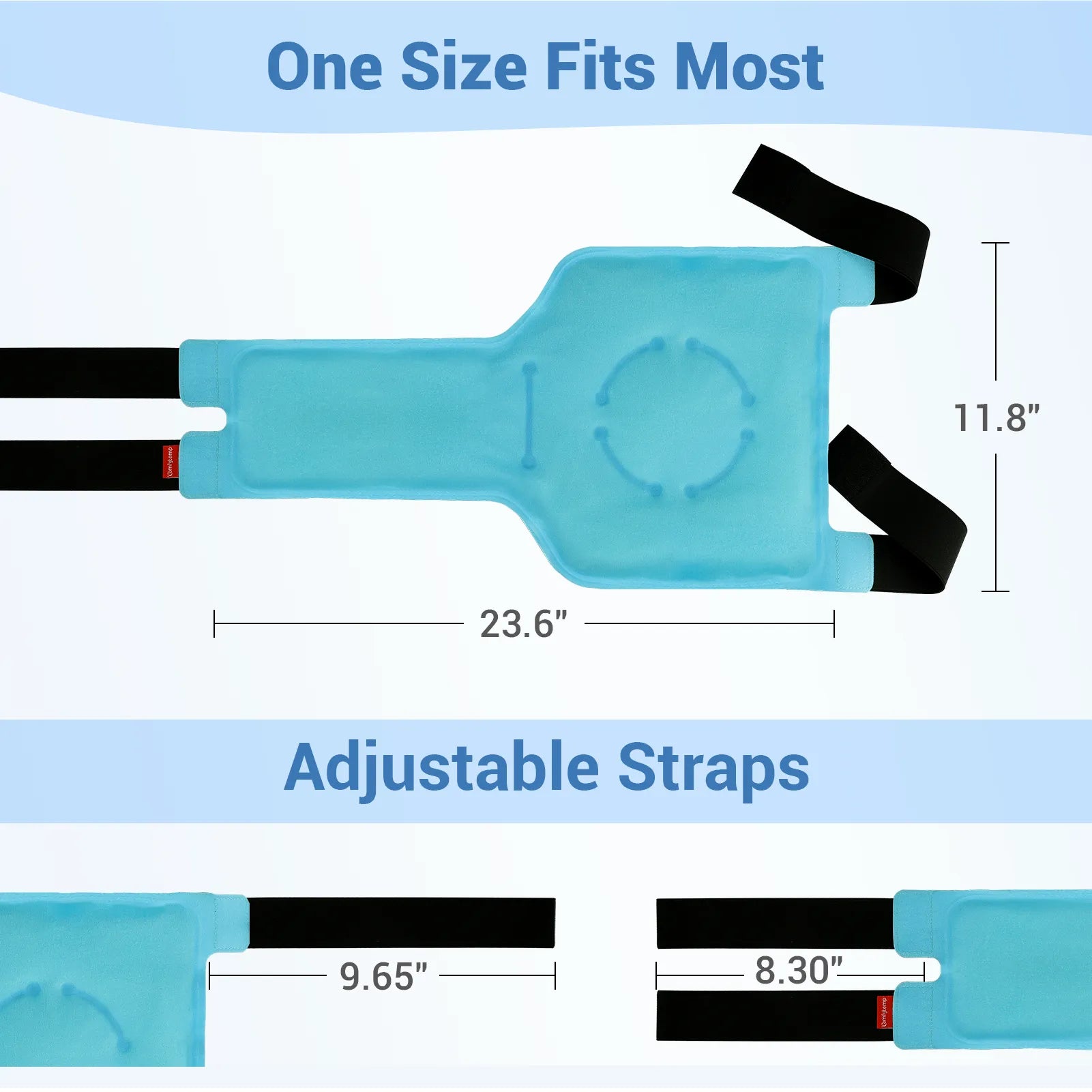 K9151-Comfytemp Large Knee Ice Pack Wrap