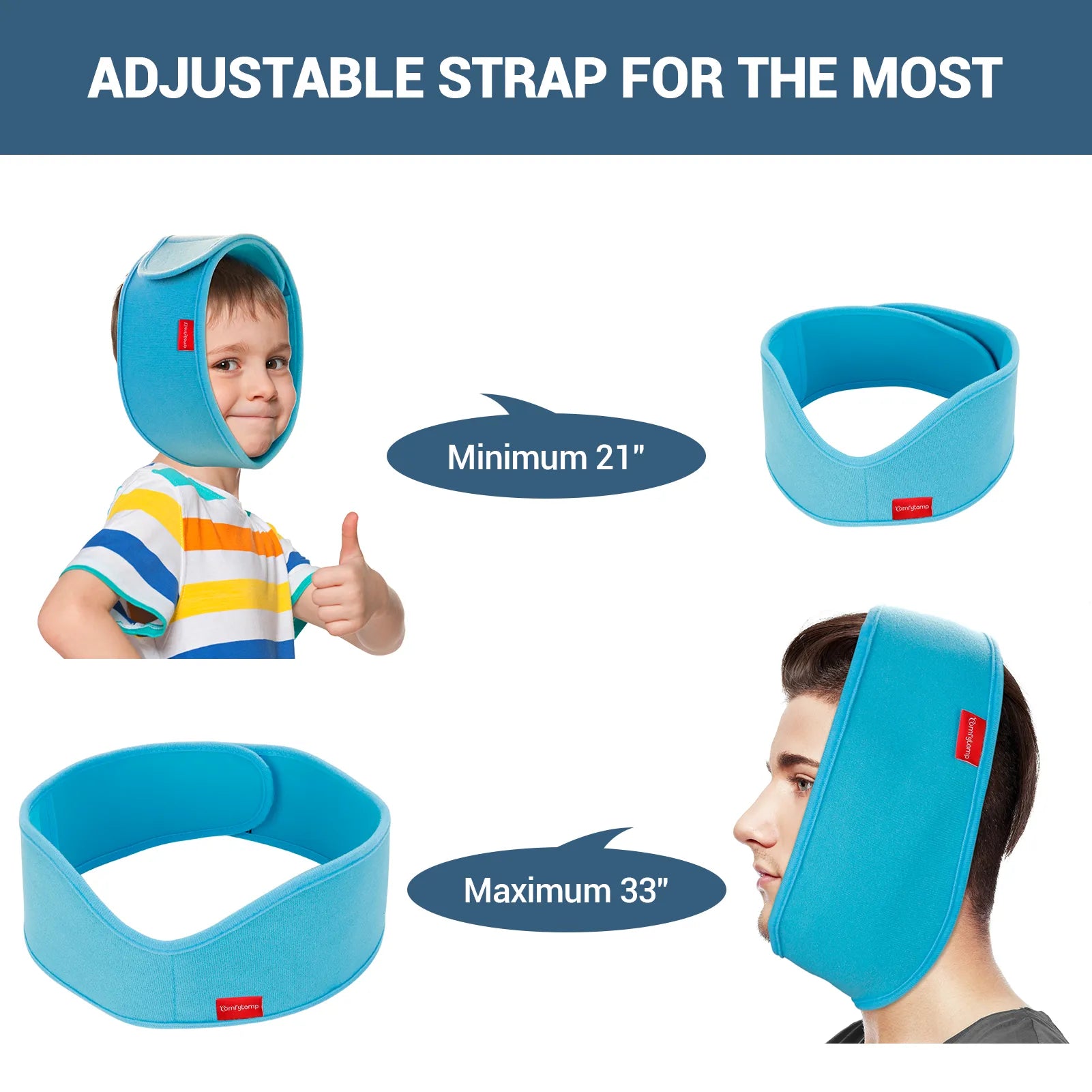 K9121-Comfytemp Wisdom Teeth Ice Pack Head Wrap