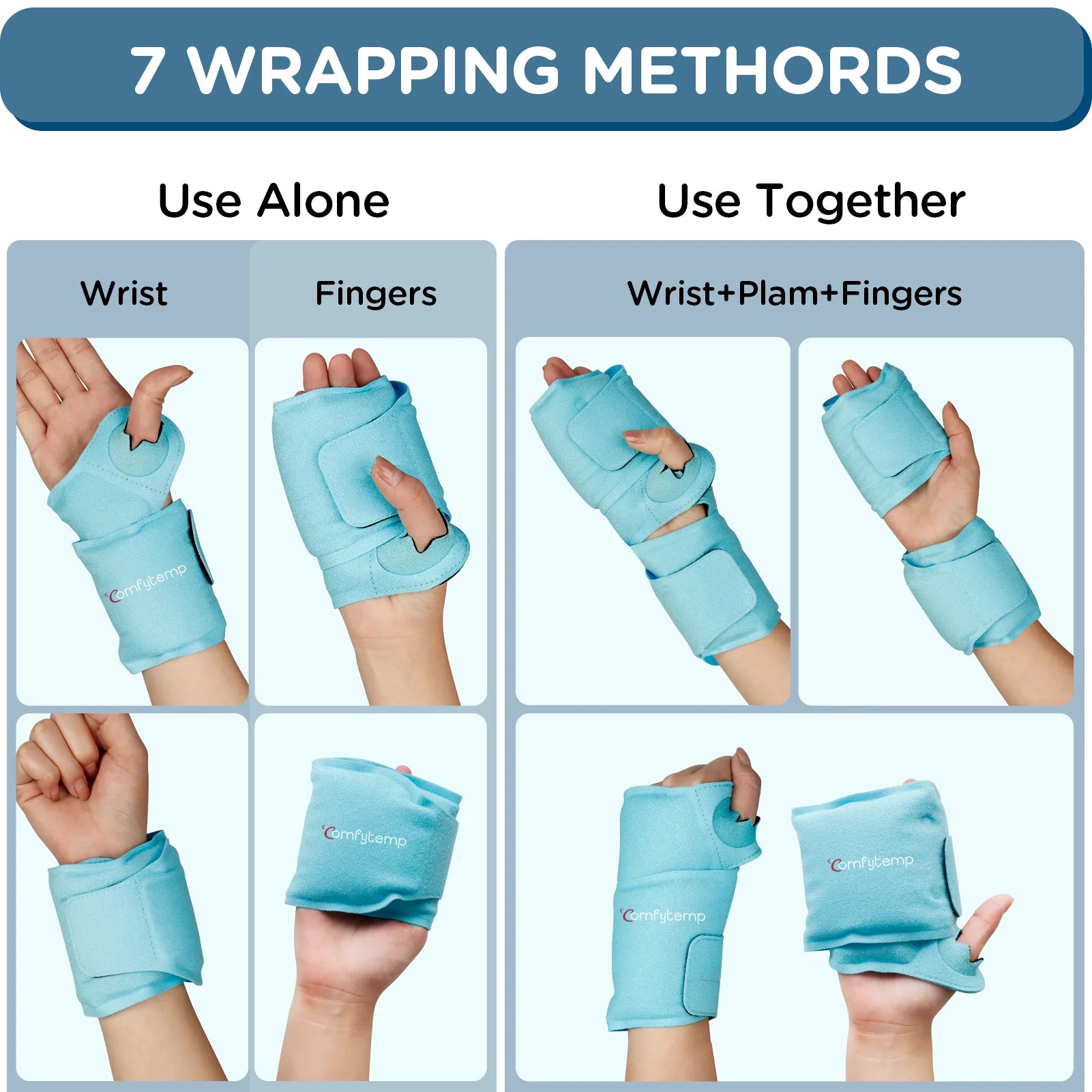 K9127-Comfytemp Wrist Ice Pack Wrap