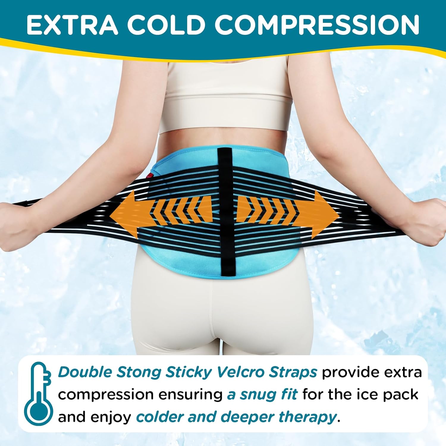 Comfytemp Ice Pack for Back Pain Relief